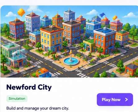 Newford City gameplay artwork
